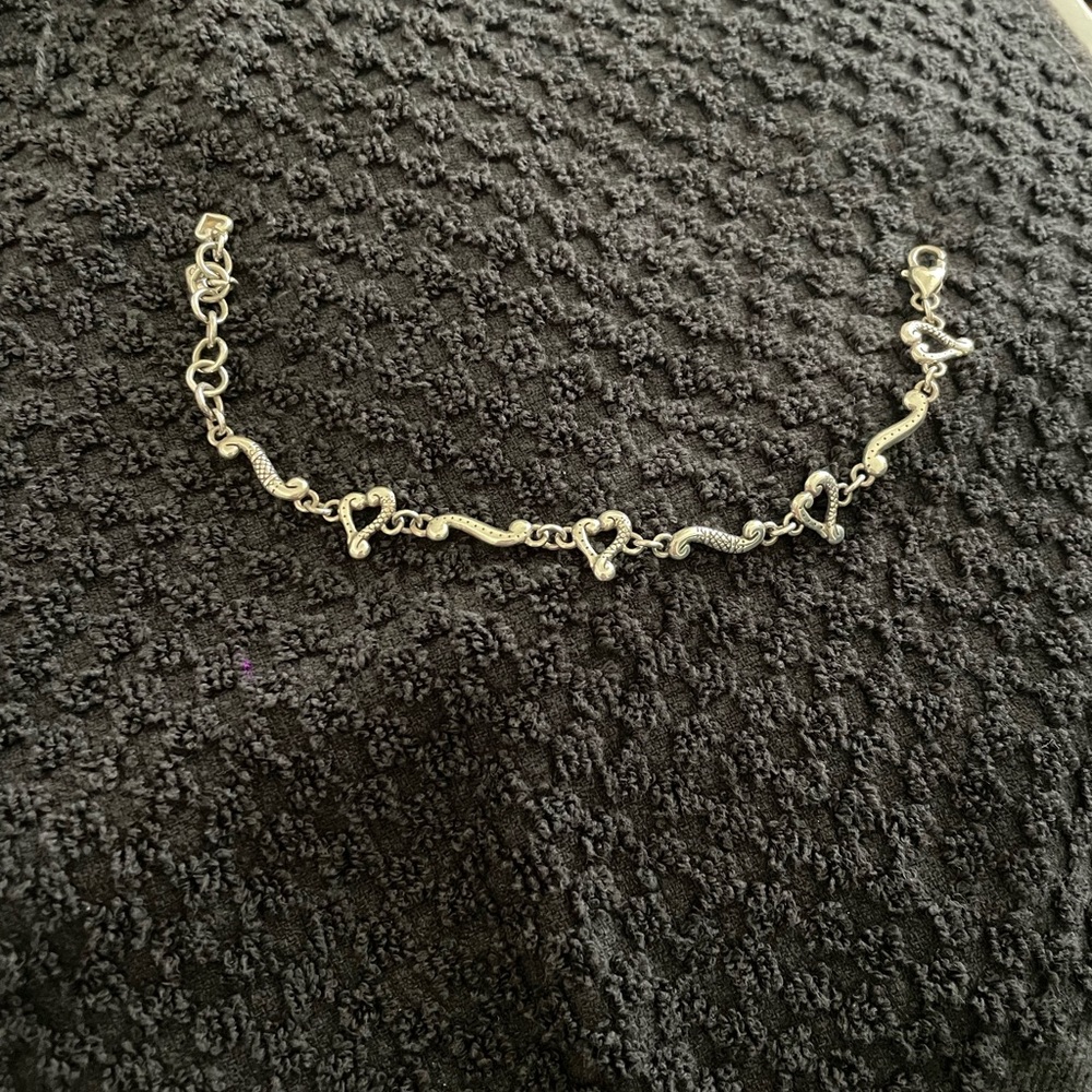 Brighton Silver Wavy Bracelet
